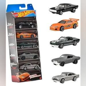 Hot Wheels Fast And Furious 5 Pack